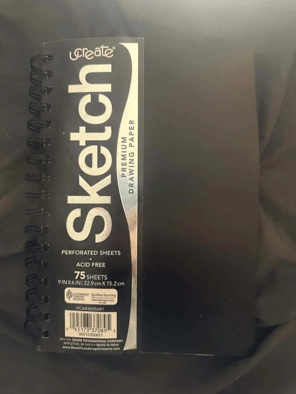 UCreate® Spiralbound Sketch Book Premium Drawing Paper - 9